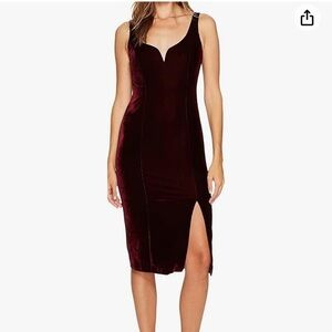 Donna Morgan Juliette Sweetheart Dress w/ high slit Size 0